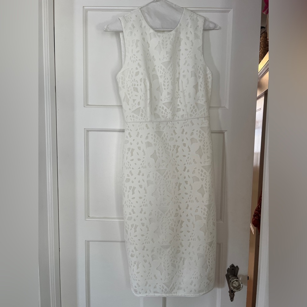 White Ann Taylor dress